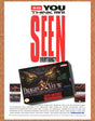 Dragon View SNES Original 1994 Print Ad Authentic Nintendo Video Game Art Promo