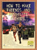 1996 Alien Odyssey PC Original Advertisement / Retro Promo v1