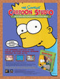 1996 Simpsons Cartoon Studio PC Original Advertisement / Retro Promo v1