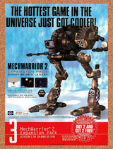 1996 MechWarrior 2 PC Original Advertisement / Retro Promo v7