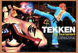 Tekken Tag Tournament PS2 Original 2002 Vintage Ad - Video Game Review Promo