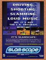 1996 SlamScape PC Original Advertisement / Retro Promo v2