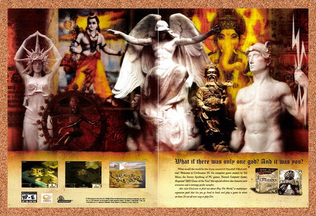 2002 Civilization III PC Original Advertisement / Retro Promo v4