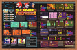 Sonic Triple Trouble Game Gear Original 1995 Ad Authentic Sega Game Art Promo