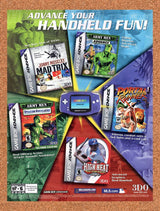 2001 3DO GBA Games Original Advertisement / Retro Wall Art v1