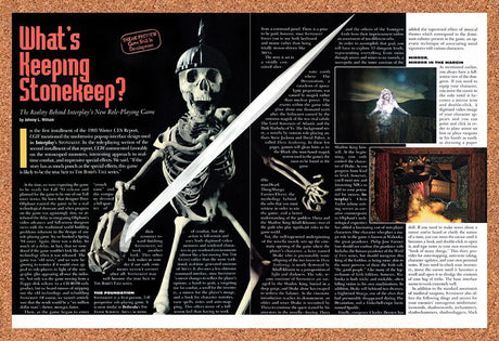 1994 Stonekeep PC Original Advertisement / Retro Promo v2