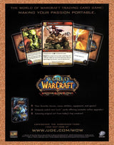 World Of WarCraft Trading Card Game Original 2007 Vintage Ad - Tooga Promo