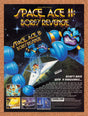 1992 Space Ace II Borf's Revenge PC Original Advertisement / Retro Promo v1