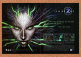 1999 System Shock 2 PC Original Advertisement / Retro Promo v1