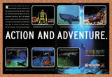 1997 Treasures Of the Deep PS1 Original Advertisement / Retro Wall Art v1