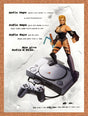 1995 Battle Arena Toshinden 1 Reserve Your PS1 Original Advert / Retro Promo v3