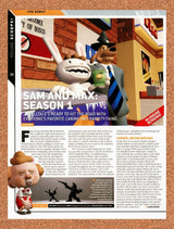 2006 Sam & Max Season One PC Original Advertisement / Retro Promo vr1