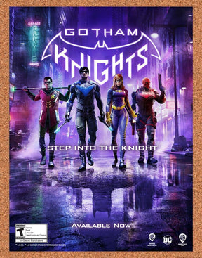 Gotham Knights PS5 Original 2003 Ad - Video Game Promo