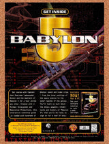 1998 Babylon 5 PC Original Advertisement / Retro Promo v1
