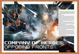 Company Of Heroes Opposing Fronts PC Original 2007 Vintage Ad - Video Game Promo