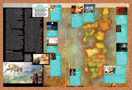 World Of WarCraft Burning Crusade Original 2007 Vintage Ad - Eastern Kingdoms