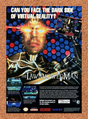Lawnmower Man SNES Original 1995 Ad Authentic Nintendo Video Game Promo