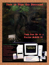 1995 Falcon Northwest Computer Systems Mach V 133 Original Ad / Promo v6