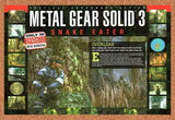Metal Gear Solid 3 Snake Eater PS2 Original 2003 Vintage Ad - Review Promo