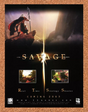 Savage PC Original 2004 Ad Authentic RTS RPG Fantasy Video Game Promo Art v1