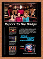 1994 Star Trek The Next Generation SNES Original Advertisement / Retro Promo v2