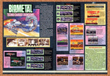 1993 Biometal SNES Original Advertisement / Retro Wall Art v2