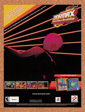 2003 Dance Dance Revolution DDRMAX PS2 Original Advertisement / Retro Promo v1