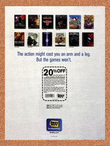 2002 Best Buy PC Games Rebate Original Advertisement / Retro Promo v1