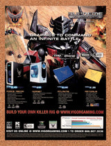 2007 Supreme Commander Vigor Gaming PCs Original Ad / Retro Wall Art v3
