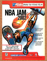 NBA Jam 2003 GBA Original 2002 Print Ad Authentic Nintendo Video Game Promo