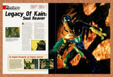 1998 Legacy Of Kain Soul Reaver PS1 Original Advertisement / Retro Promo vr2