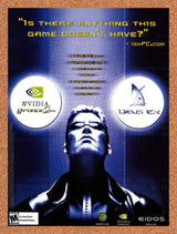 2000 Deus Ex nVidia Original Advertisement / Retro Promo v5