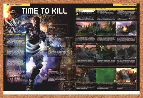 Original 2006 TimeShift PC Vintage Print Ad - Video Game Promo Wall Art 3