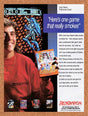 1991 Gavares Genesis Original Advertisement / Retro Wall Art v1