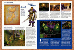2001 World Of WarCraft Vanilla Footman Original Advertisement / Retro Promo vr23