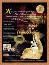 1999 Search For The Golden Dolphin CD-ROM Original Ad / Retro Wall Art v1