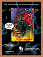 1995 Reflux Live Action Graphic Novel At E3 Original Advertisement / Promo v1