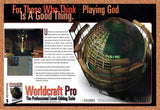 1998 Worldcraft Pro PC Original Advertisement / Retro Wall Art v1