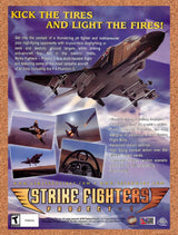 2002 Strike Fighters Project 1 PC Original Advertisement / Retro Promo v1