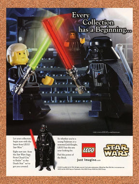 2002 Lego Star Wars Merchandise Original Advertisement / Retro Promo v1
