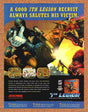 7th Legion PC Original 1999 Print Ad Authentic Microprose Video Game Art Promo
