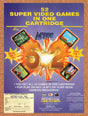 1993 Action 52 NES Original Advertisement / Retro Wall Art v1