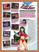 1993 Time Gal Sega CD Original Advertisement / Retro Promo vr3