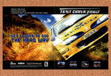 2001 Test Drive V-Rally Dreamcast Original Advertisement / Retro Promo v1