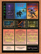 1989 Psygnosis Captain Fizz Commodore 64 Games Original Ad / Retro Wall Art v2
