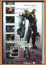 Slave Zero PC Original 1999 Ad Print Authentic Shooter Video Game Promo