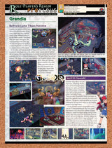 1999 Grandia PS1 Review Original Advertisement / Retro Wall Art v2