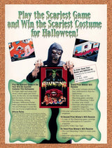 1993 Haunting Starring Polterguy Halloween Sweepstakes Original Ad / Promo v4