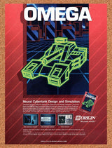 1989 Omega Tandy Original Advertisement / Retro Wall Art v1