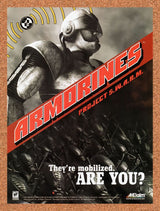 1999 Armorines Project SWARM N64 Original Advertisement / Retro Wall Art v2
